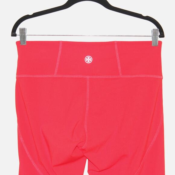 Tory Burch Sculpt Compression Chevron 7/8 Legging Radient Red White XL - Picture 7 of 9